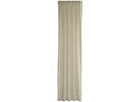 Vorhang HOMING "Dean" Gr. 1, beige, B:140cm H:245cm, Polyester, Gardinen, Vorhang, Vorhang Dean