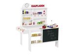 Kaufladen ROBA "Verkaufsstand, weiß", weiß, Kaufläden, KinderB:100cm H:120cm T:78cm, Holz, Kaufladen, B:100cm H:120cm T:78cm