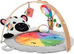 Spielbogen BABY EINSTEIN "Zen's Activity Milestones™ Plush Gym", bunt, Spielbögen, Baby, Holz, Kunststoff, Stoff, Spielbogen, mit Licht- und Sound