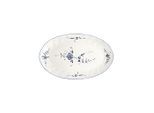 Schale VILLEROY & BOCH "Beilagenschale Vieux Luxembourg 24 x 15 cm weiß-blau", bunt (weiß, blau), Schüsseln, Schale