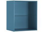 Hängeregal OPTIFIT "Mini", blau, B:50cm H:58cm T:35cm, Regale, Hängeregal