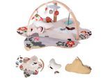 Spielbogen BABYGO "Bianca Flower", bunt (flower), Spielbögen, Baby, Spielbogen, 3D-Activity-Spielmatte