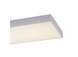JUST LIGHT LED Deckenleuchte "ALASKA", weiß, 1, 1 Stk., Leuchten, dimmbar über Fernbedienung, LED Deckenleuchte