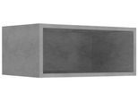 Hängeregal WIHO KÜCHEN "Flexi2", grau (betonfarben), B:50cm, Regale, Hängeregal, Breite 50 cm