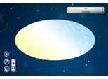 BRILONER LEUCHTEN LED Deckenleuchte "VERB", gelb (weiß, neutral), Leuchten, LED Deckenleuchte