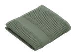 Handtücher VOSSEN "Senses", grün (detox grün), B:50cm L:100cm, Waffelpiqué, Baumwolle, Handtücher, Handtücher, leichte Waffelstruktur
