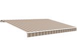 Gelenkarmmarkise WISMAR "Classic", beige (beige, braun), B:350cm H:25cm, Polyacryl, Markisen, Gelenkarmmarkise