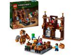 Konstruktionsspielsteine LEGO "Waldanwesen mit Boxring (21272), LEGO Minecraft", bunt, Spielbausteine, Kinder, Kunststoff, Konstruktionsspielsteine, Made in Europe