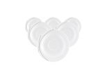 Untertasse SELTMANN WEIDEN "Kombi-Untertassen Trio Highline ø 16 cm 6er Set weiß-grau", bunt (weiß, grau), L:16cm, Speiseteller, Untertasse