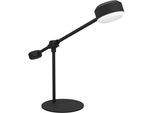 EGLO Tischleuchte "CLAVELLINA", schwarz, H: 45cm, 1 Stk., Leuchten, Tischleuchte in schwarz aus Stahl - 6,8W - Warmweiß, Tischleuchte
