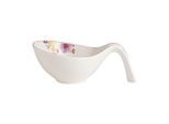 Schale VILLEROY & BOCH "Schale mit Griff Mariefleur Gifts 420 ml bunt", bunt, L:23,7cm, Schüsseln, Schale
