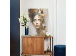 Leinwandbild REINDERS "Chique Gold", gold (farbe bild(er): gold), B:50cm H:70cm T:2,5cm, Leinwand, Bilder, Leinwandbild