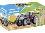 Konstruktions-Spielset PLAYMOBIL "Großer Traktor (71305), Country", bunt, Spielbausteine, Kinder, Kunststoff, Konstruktions-Spielset, teilweise aus recyceltem Material; Made in Germany