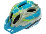 Kinderfahrradhelm LEVIOR "K-Star Violet" Gr. M, weiß (blau), Helme, Kinder, M Kopfumfang: 52cm - 58cm, Kinderfahrradhelm, Schale reflektierend