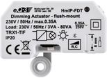 HOMEMATIC IP Unterputzschalter "Dimmaktor Unterputz – Phasenabschnitt (150609A0)", weiß, B:5,4cm H:3,3cm T:4,1cm, Smart-Home-Stationen, Unterputzschalter