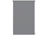 Seitenzugrollo GARDINIA "EASYFIX Rollo Uni" Gr. 4, grau (steingrau), B:100cm H:150cm, Polyester, Rollos, Seitenzugrollo, in sanften Pastelltönen