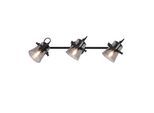 JUST LIGHT Wandleuchte "TINULA", schwarz, 3, 1 Stk., Leuchten, ExklusiveE14, Wandleuchte