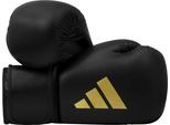 Boxhandschuhe ADIDAS PERFORMANCE "Speed 50" Gr. 10, gold (schwarz, goldfarben), Boxhandschuhe, 10, Obermaterial: 100% Kunstleder, Boxhandschuhe