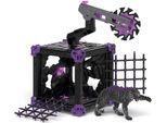 Spielfigur SCHLEICH "ELDRADOR CREATURES, BattleCave Schattentiger (42739)", bunt, Spielfiguren, Kinder, Kunststoff, Spielfigur