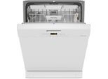 MIELE Unterbaugeschirrspüler "G 5611 SCU Active", Energieeffizienz: A, silber (brillantweiß), B:59,8cm H:80,5cm T:57cm, Geschirrspüler, Unterbaugeschirrspüler