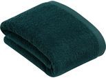 Badetuch VOSSEN "High Line", blau (poseidon), B:100cm L:150cm, Walkfrottee, Obermaterial: 100% Baumwolle, Handtücher, Badetuch