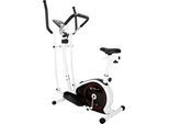 Crosstrainer CHRISTOPEIT SPORT "CT 4", rot (weiß, schwarz, rot), CrosstrainerB:66cm H:152cm L:114cm, Crosstrainer, 100 kg max. Benutzergewicht, 8 Widerstandsstufen, B:66cm H:152cm L:114cm