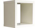Wandregal MÄUSBACHER "Big System Office", weiß (weiß matt lack), B:40cm H:41cm T:40cm, Holzwerkstoff, Regale, Wandregal, Breite 40 cm