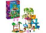 Konstruktionsspielsteine LEGO "Katzengeburtstagsparty & Baumhaus (42666), LEGO Friends", bunt, Spielbausteine, Kinder, Kunststoff, Konstruktionsspielsteine, Made in Europe, Topseller