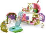 Spielwelt SCHLEICH "BAYALA, Glitzerndes Blütenhaus (42445)", bunt, Spielfigurenwelten, Kinder, Kunststoff, Spielwelt