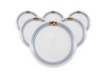 Speiseteller SELTMANN WEIDEN "Speiseteller Compact Bayern ø 25,4 cm 6er Set bunt", bunt, Speiseteller, Speiseteller