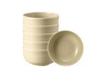 Schale SELTMANN WEIDEN "Foodbowl Terra ø 17,7 cm 6er Set", beige (sandbeige), L:17,7cm, Schüsseln, Schale