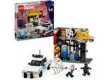 Konstruktionsspielsteine LEGO "Spider-Verse: Miles Morales vs. Spot (76311), LEGO Super Heroes", bunt, Spielbausteine, Kinder, Kunststoff, Konstruktionsspielsteine, Made in Europe