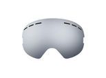 Snowboardbrille YEAZ "Wechselglas für Ski- Snowboardbrille ohne Rahmen XTRM-SUMMIT", silber, Sportbrillen, Snowboardbrille