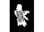 Bild KOMAR "Star Wars Silhouette Quotes Stormtrooper", bunt (farbe bild(er): bunt), B:30cm H:40cm, Holz, Papier, Bilder, Bild, Wandbild zur Dekoration im Kinderzimmer - ohne Rahmen