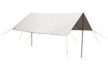 Sonnensegel HIGH PEAK "Capri 3.0", grau (aluminium, dunkelgrau), Sonnensegel, B/T: 280cm, Polyester, Sonnensegel, B:280cm H:180cm