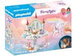 Konstruktions-Spielset PLAYMOBIL "Himmlisches Regenbogenschloss (71359), Princess Magic", bunt, Spielbausteine, Kinder, Kunststoff, Konstruktions-Spielset