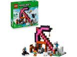 Konstruktionsspielsteine LEGO "Die Spitzhackenmine (21277), LEGO Minecraft", bunt, Spielbausteine, Kinder, Kunststoff, Konstruktionsspielsteine, Made in Europe