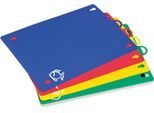 Schneidebrett KESPER, bunt (blau, rot, grün, gelb, weiß), B:30cm L:40cm, Kunststoff, Schneidebretter, Schneidebrett