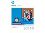 HP Fotopapier "Everyday glänzend - A4 (210 x 297 mm) - 100 Blatt", weiß, B:21,16cm H:30cm, Papiere, Fotopapier