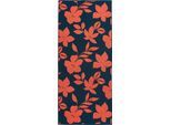 Strandtuch DYCKHOFF "Flowers", bunt, B:80cm L:180cm, Zwirnfrottee, Obermaterial: 100% Baumwolle, Handtücher, Strandtuch, 100% Baumwolle