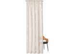 Vorhang "Deep" Gr. 1, weiß, B:125cm H:250cm, Ausbrenner, Baumwolle, Polyester, Viskose, SCHÖNER WOHNEN-KOLLEKTION, Gardinen, Vorhang