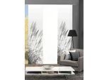 Schiebegardine HOME WOHNIDEEN "PAMPAS", grau, B:60cm H:245cm, Polyester, Gardinen, Schiebegardine, DIGITALDRUCK