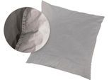 Kissenbezüge PRIMERA "Kissenbezüge »Stone Washed«, Primera (2 Stück)", grau (taupe), B:40cm L:40cm, Renforcé, Obermaterial: 100% Baumwolle, Kissenbezüge, Kissenbezüge, mit Stone-Washed Optik