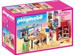 Konstruktions-Spielset PLAYMOBIL "Familienküche (70206), Dollhouse", bunt, Spielbausteine, Kinder, Kunststoff, Konstruktions-Spielset, Made in Germany
