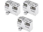 HOMEMATIC IP Smart-Home-Steuerelement "Rollladenaktor - Unterputz 3er Set", weiß, B:5,4cm H:3,3cm T:4,1cm, Smart-Home-Stationen, Smart-Home-Steuerelement