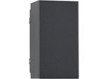 PAUL NEUHAUS Wandleuchte "BLOCK", grau (anthrazit), 2, Ø 0cm H: 13cm, 1 Stk., Leuchten, LED, IP54, Wandleuchte