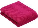 Badetuch VOSSEN "Tomorrow", lila (cranberry), B:67cm L:140cm, Webfrottier, Baumwolle, Handtücher, Badetuch