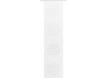 Neutex for you "Padova" Klettband 1 Stk. tlg. inkl. Befestigungszubehör, Halbtransparent, Sauberer Abschluss, modern