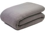 Wohndecke GÖZZE "Decke Wolkenweich", silber, B:150cm L:200cm, Polyester, Wohndecken, Wohndecke