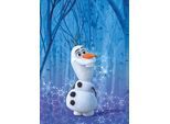 Bild KOMAR "Frozen Olaf Crystal", bunt (farbe bild(er): bunt), B:50cm H:70cm, Holz, Papier, Bilder, Bild, Wandbild zur Dekoration im Kinderzimmer - ohne Rahmen
